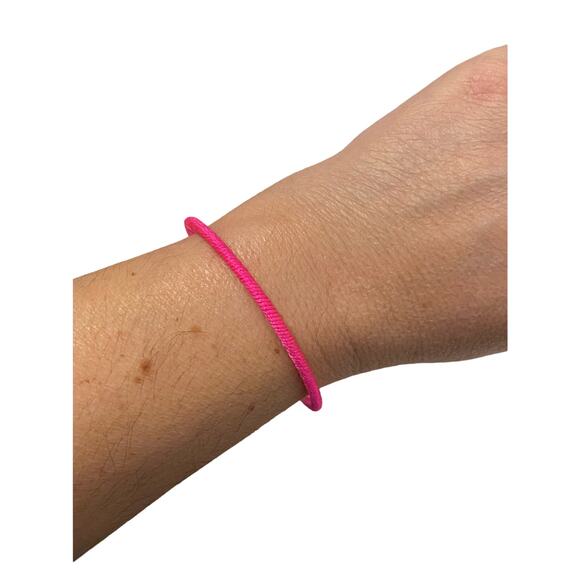 bright pink bangle bracelet - Picture 4 of 4